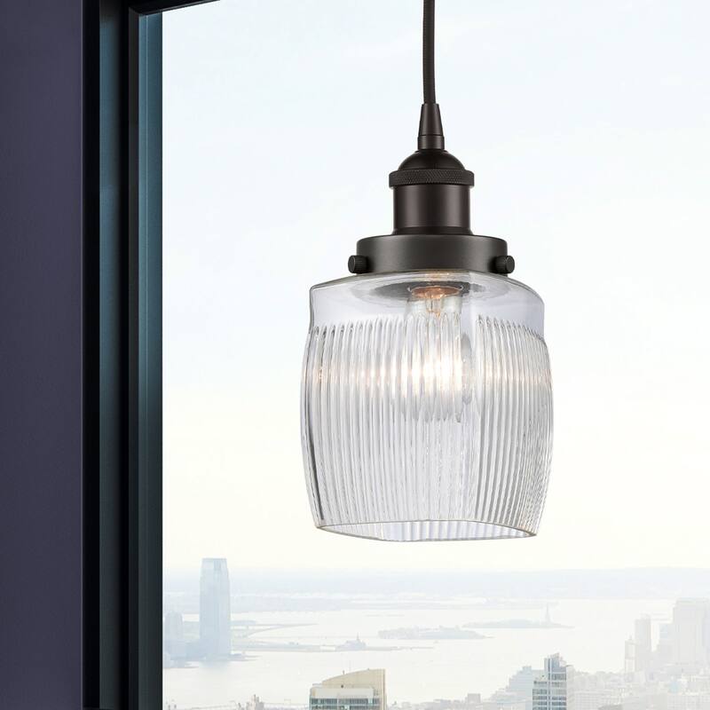 Innovations Lighting 616-1PH-10-6 Colton Pendant Colton 6" Wide Mini
