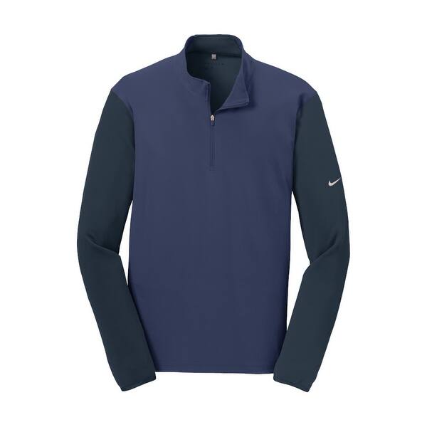 Nike Men S Dri Fit Fabric Mix 1 2 Zip Cover Up Overstock Nike Men S Dri Fit Fabric Mix 1 2 Zip Cover Up Overstock