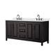 Option Dark Espresso / Giotto Quartz Top / Matte Black