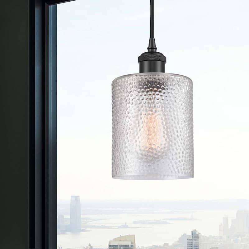Innovations Lighting Cobbleskill 5" Wide Mini Pendant - Cord