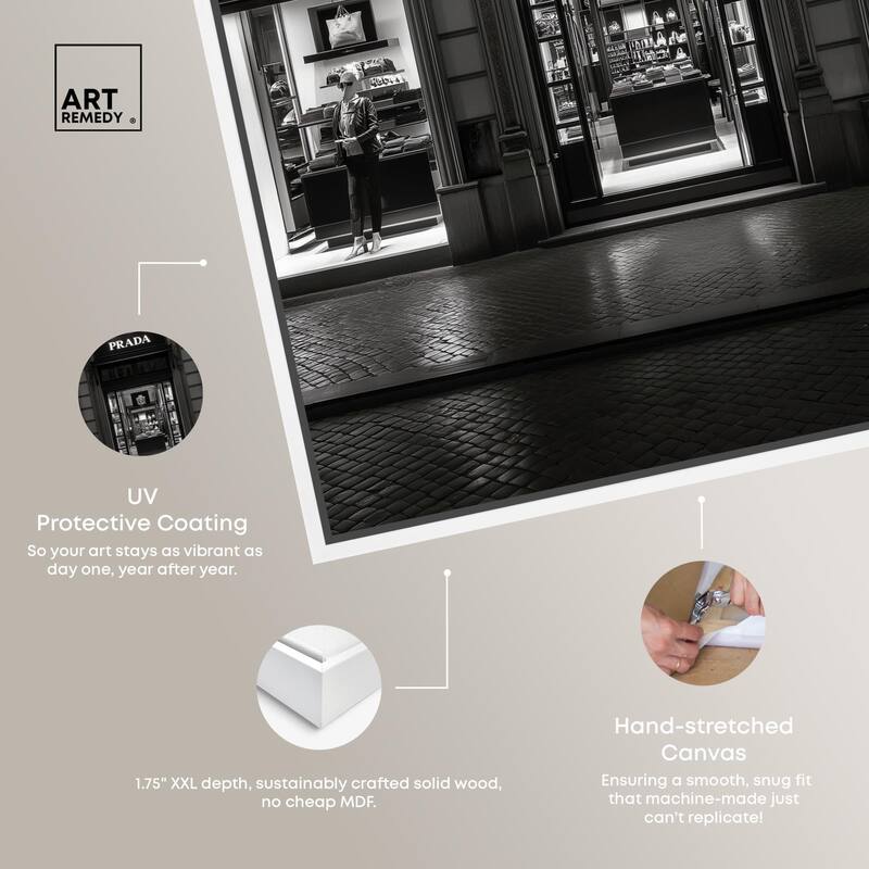 Fashion Presence Canvas by Art Remedy