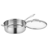 Cuisinart Chef's Classic 3 qt. Stainless Steel Saucepan 719320P - The Home  Depot