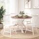 Option Burnished Medium Brown/White Paint