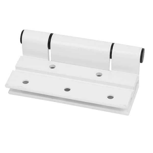 Shop Window Door Aluminum Alloy Stormproof Butt Hinge White 4 Inch Long W Screws Overstock 17999449