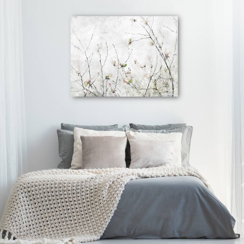 Magnolia Moment By Studio Arts Canvas Art Print
