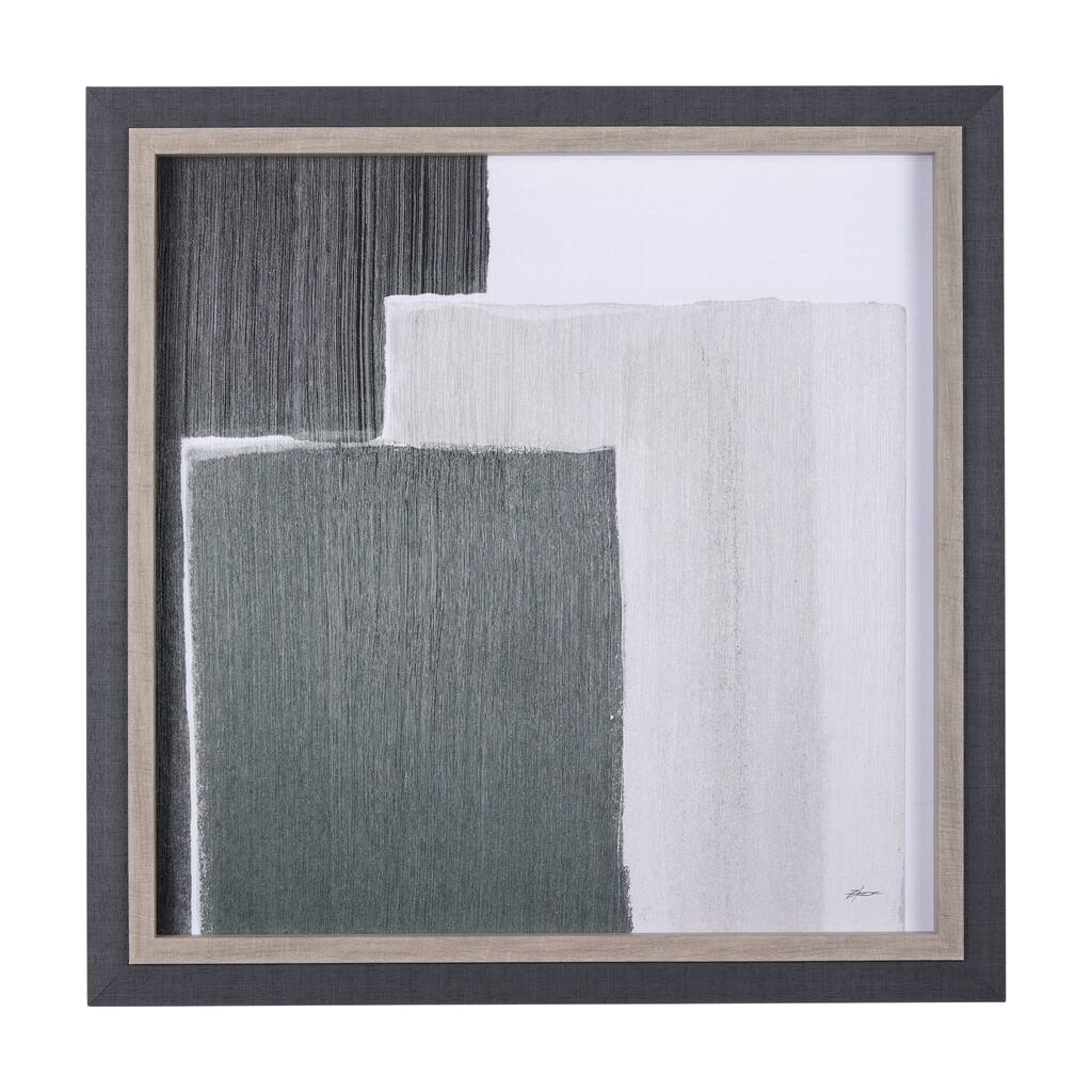 Blocks I Framed Art Print