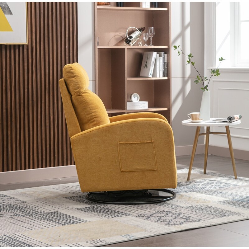Yellow best sale nursery glider