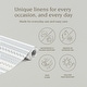 preview thumbnail 2 of 24, over&back Reversible Striped Table Runner - Waterproof - 90 inches - 18 x 90