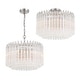 preview thumbnail 5 of 9, Crystorama Lighting Group LOF-5005 Lofton 5 Light 18" Wide Pendant /