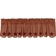 preview thumbnail 9 of 9, Primitive Kitchen Curtains VHC Star Valance Rod Pocket Cotton Star Appliqued