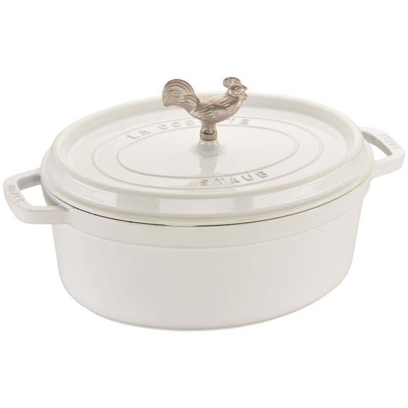 STAUB Cast Iron 5.75-qt Coq au Vin Cocotte