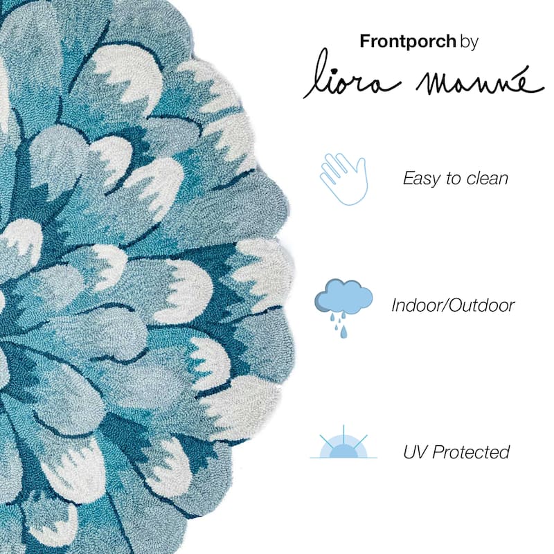 Liora Manne Frontporch Mum Indoor/Outdoor Mat