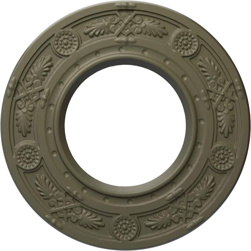8"OD x 3 7/8"ID x 1/2"P Daniela Ceiling Medallion