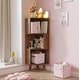 preview thumbnail 4 of 5, Kids Bookshelf, Premium Corner Bookshelf, Children Book Rack, Bookcase - 22" x 13.8" x 45.3"