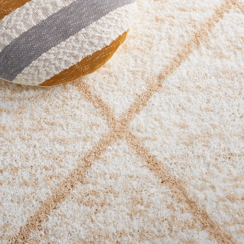 SAFAVIEH Berber Shag Guluzar Moroccan Boho 1.25-inch Rug