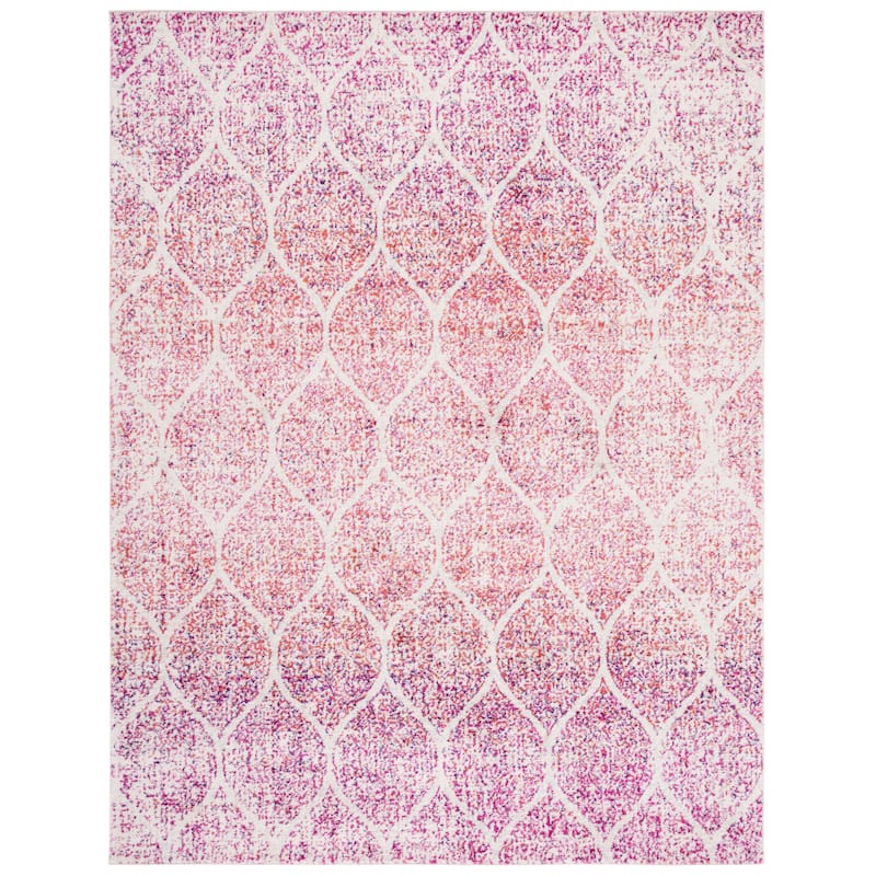 SAFAVIEH Madison Gesa Boho Chic Ogee Trellis Rug