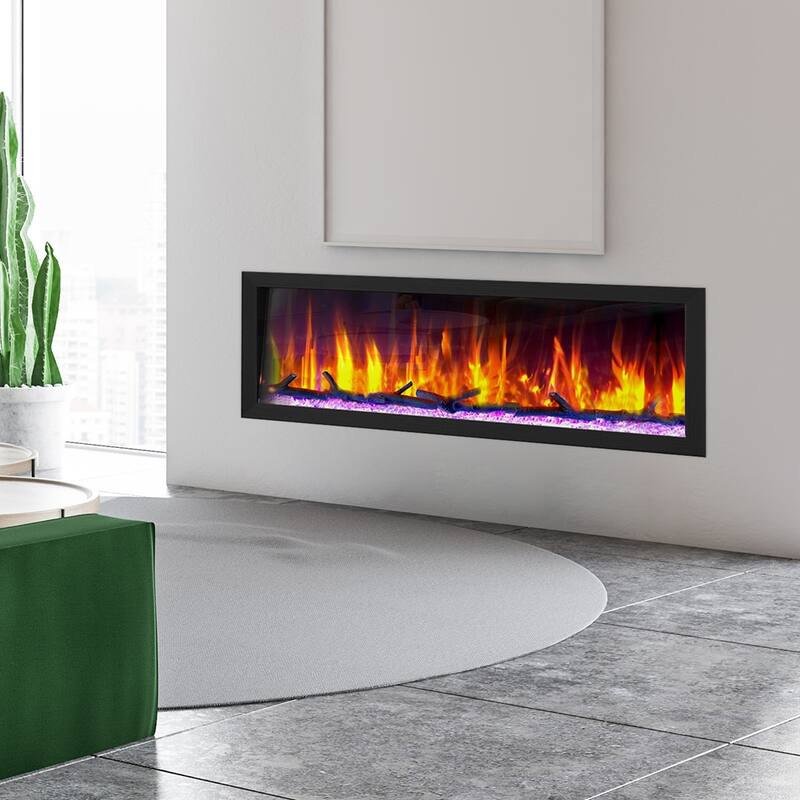 Dynasty Cascade 52 in. Smart Control Electric Fireplaces -BTX52 - 52.5