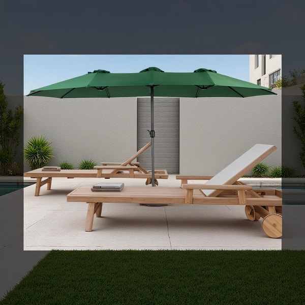 14 foot rectangular patio umbrella MEVBC 10 X 13 FT Cantilever Outdoor with LED Lights proof steel frame ensures long PURPLE LEAF 14ft Patio Market