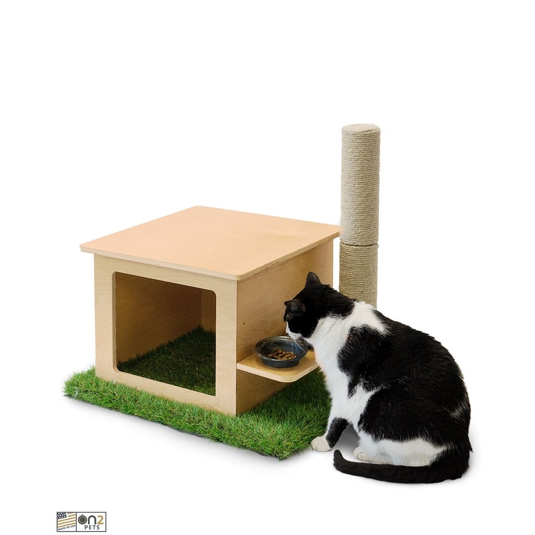 modern scratch post