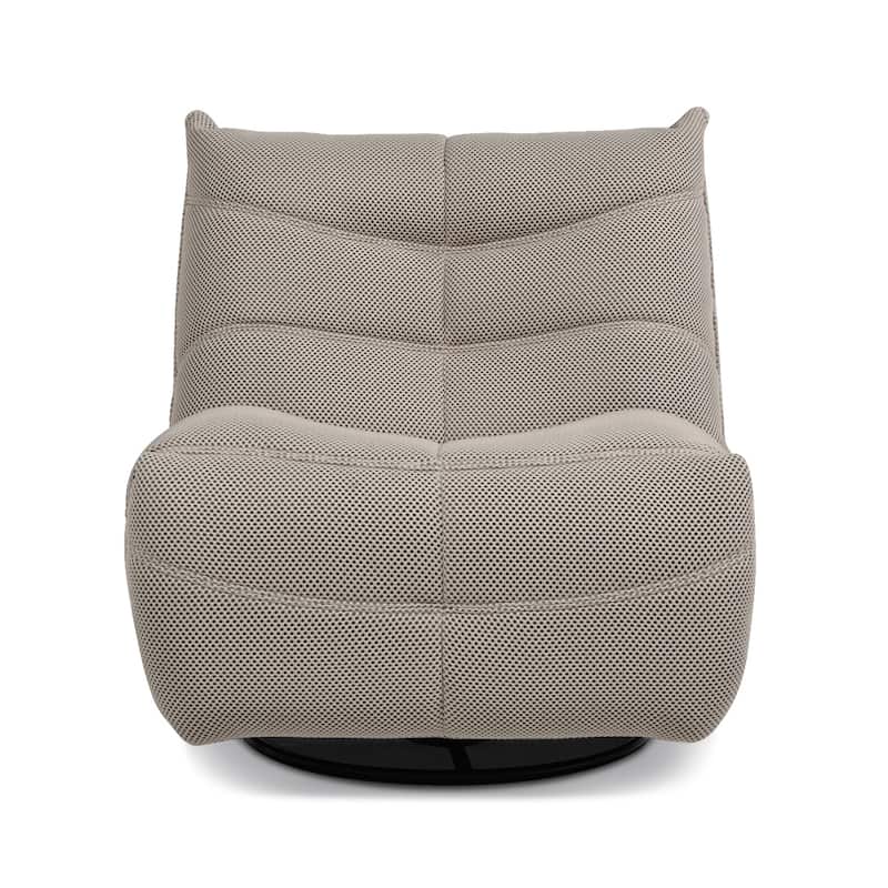 Rearden 35.5" Swivel Glider Manual Recliner Gaming Lounge Chair