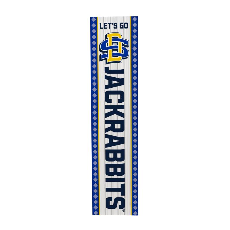 47" Double Sided Seasonal Porch Leaner, South Dakota State University - 47" x 11.25"