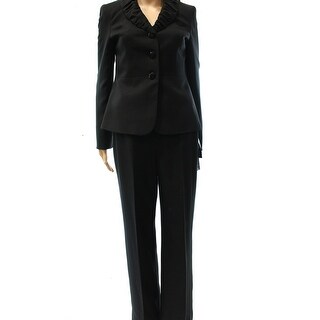 Ferrecci Women's Black Two-piece Suit - Free Shipping Today - Overstock ...