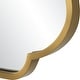preview thumbnail 7 of 6, Uttermost Athena Brushed Brass Mirror - 24"W x 32"H x 1"D