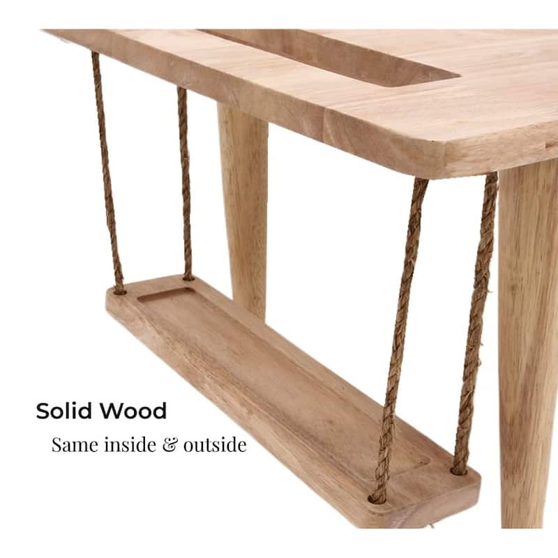 Mid Century Modern MiniSwing Coffee/Tea Table, Japanese Accent Floor