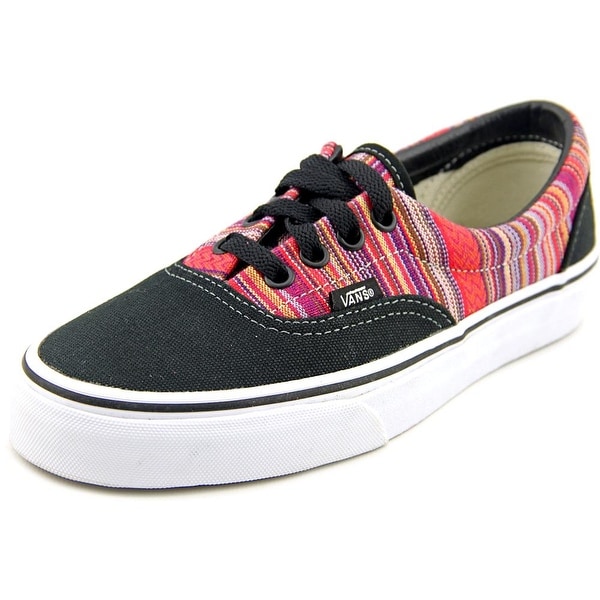 Vans Era Women Round Toe Canvas Black Sneakers
