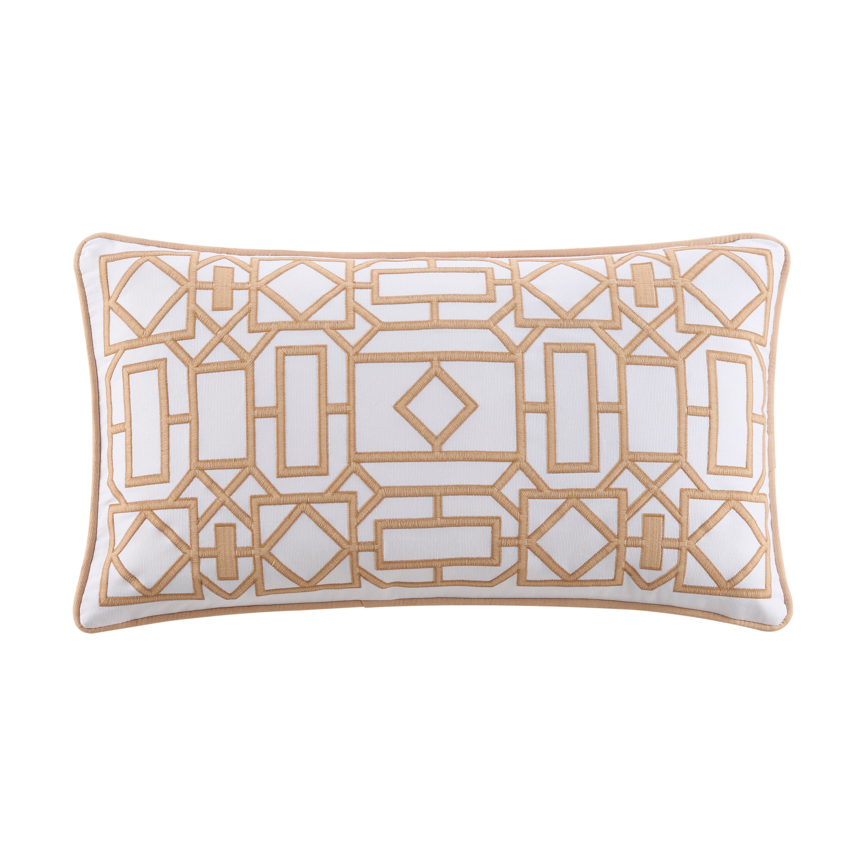 Southern Tide Trellis Square Linen Decorative Pillow