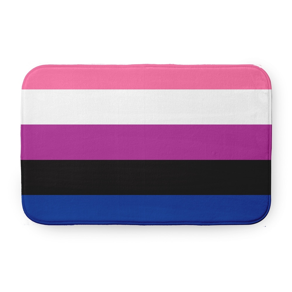 Pride Plush Microfiber Bathmat