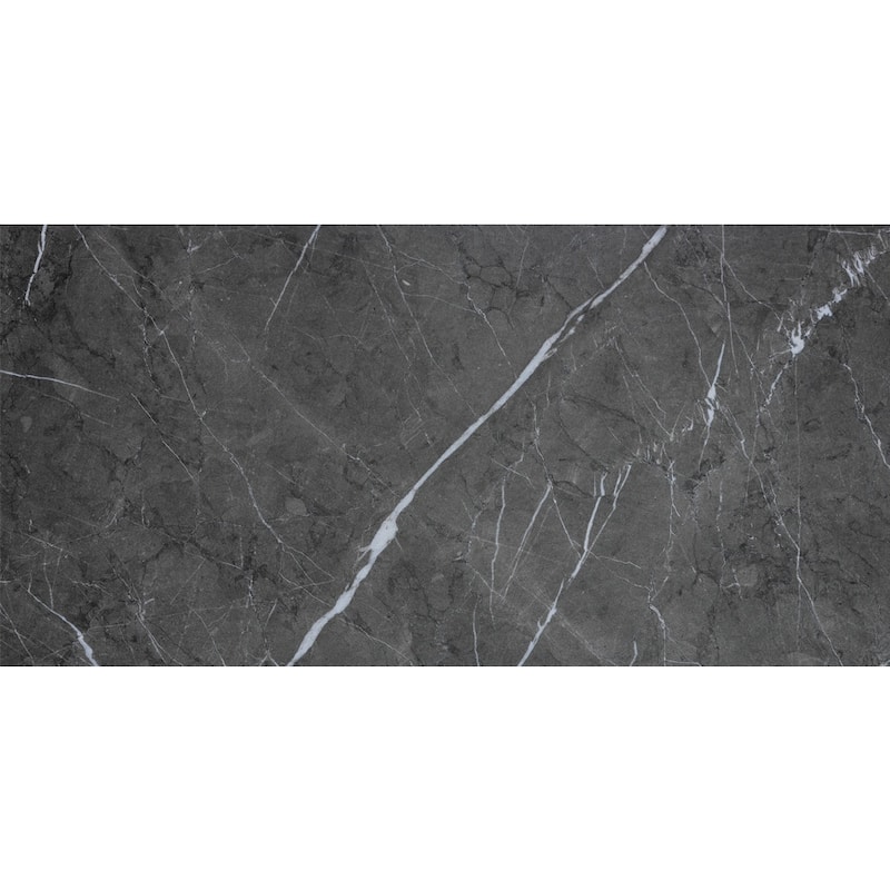 Penthouse 12x24 Polished Porcelain Tile - Floor, Wall - Large Format - 4 x 4 Sample - Charming Amber