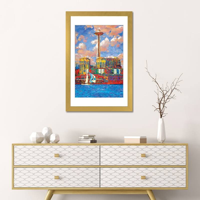iCanvas "Sunny Seattle" by Lisa Robinson