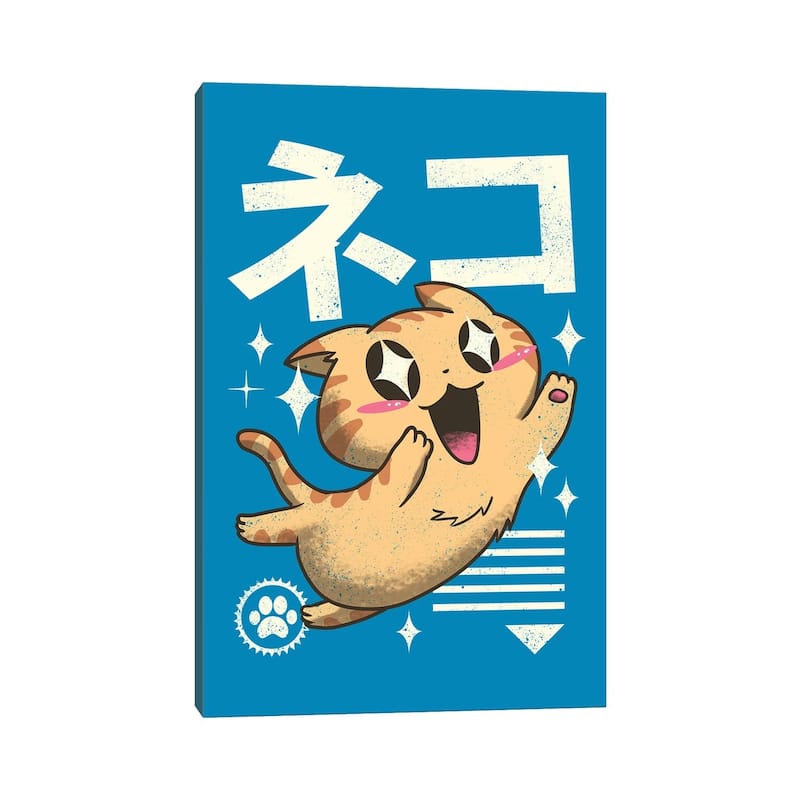 iCanvas "Kawaii Feline" by Vincent Trinidad Canvas Print
