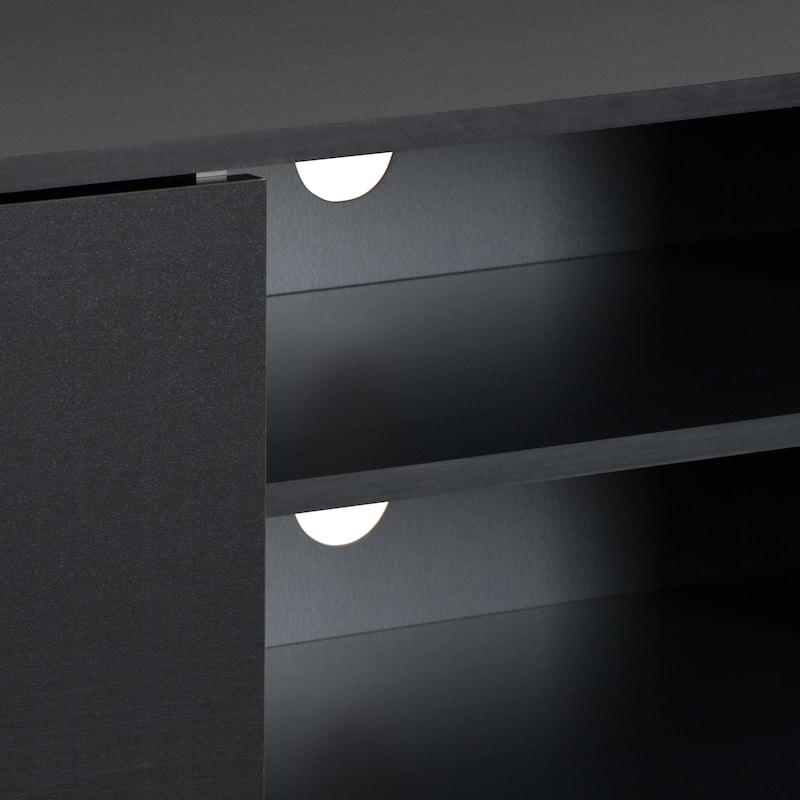 Hollywood Low Profile TV Stand With Doors for TV's up to 85"