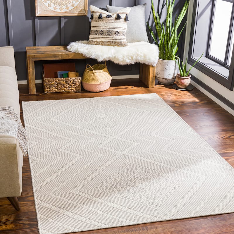 Artistic Weavers Vaikar Moroccan Diamond Hand Woven Area Rug