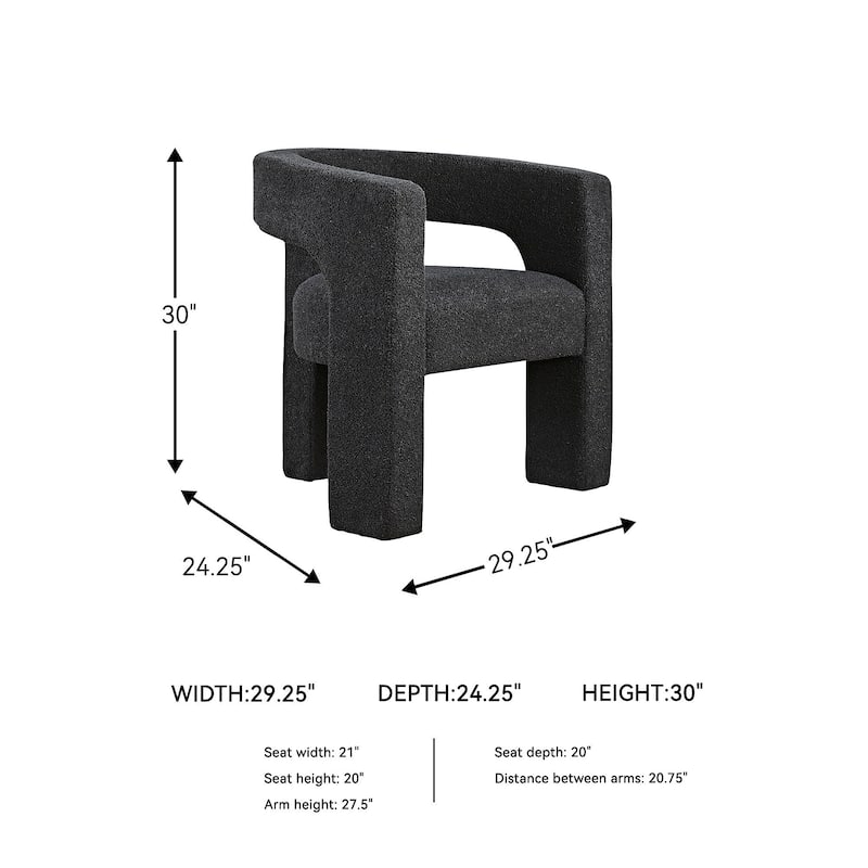 Signature Design by Ashley Landick Accent Chair - 29.25" W x 24.25" D x 30" H