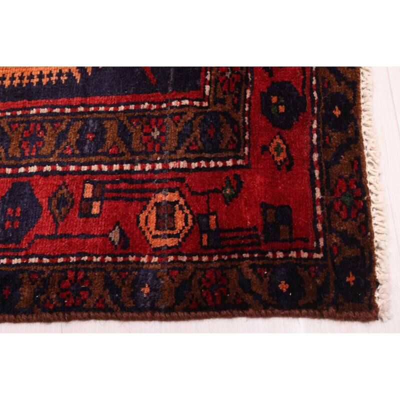 ECARPETGALLERY Hand-knotted Anadol Red Wool Rug - 4'2 x 6'9