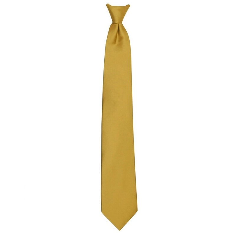 Steel Blue Jacob Alexander Boys 14 Pretied Ready Made Solid Color Zipper Tie