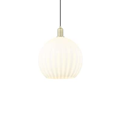 Innovations Lighting 716-1P-18-14 White Venetian Pendant White