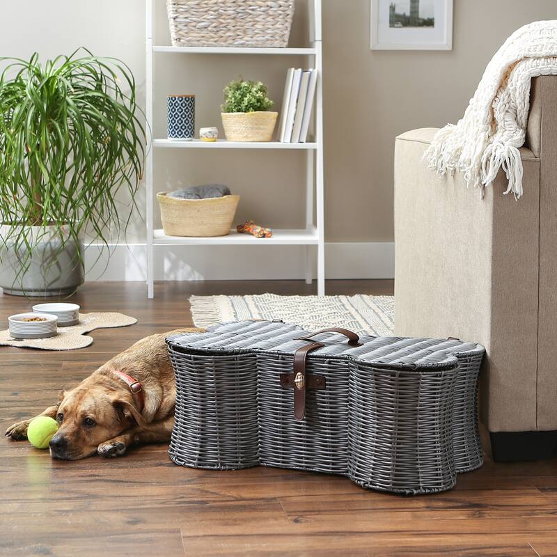DII Bone Shape Pet Basket
