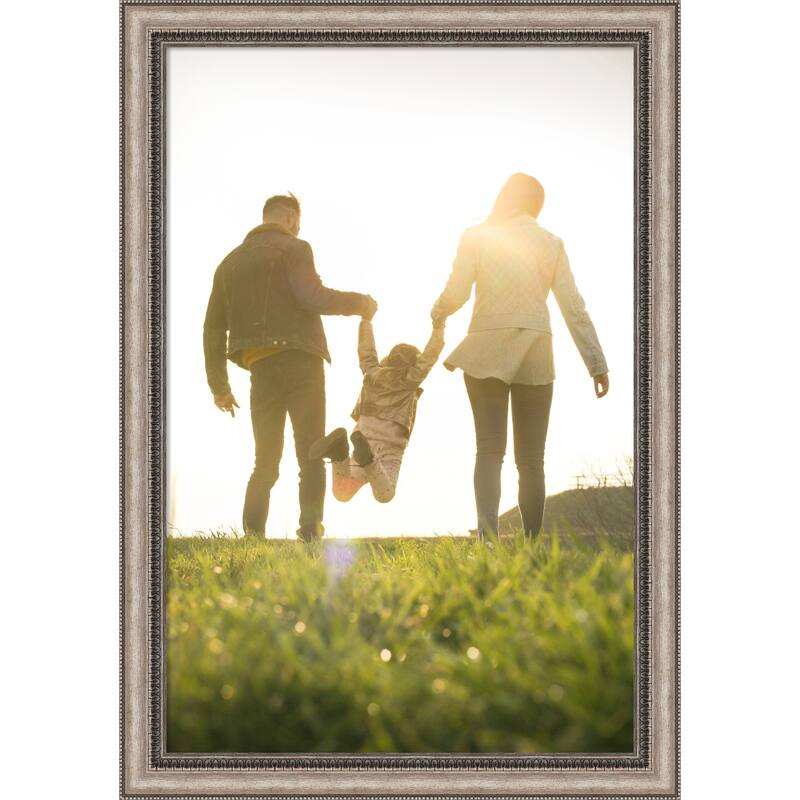 Lyla Ornate Silver Framed Picture Frame, Photo Frame - 24x36
