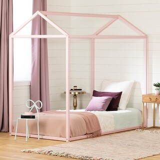 South Shore Sweedi Natural Pine House Bed