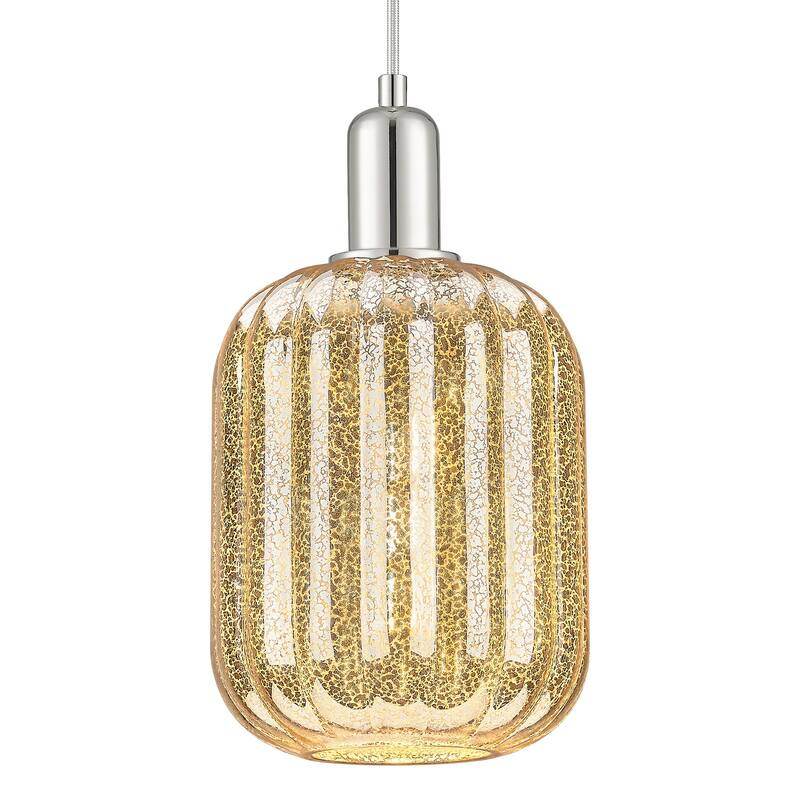 Innovations Lighting 716-1P-G460-7ME Preston 7" Wide Cord Hung Mini - Polished Nickel