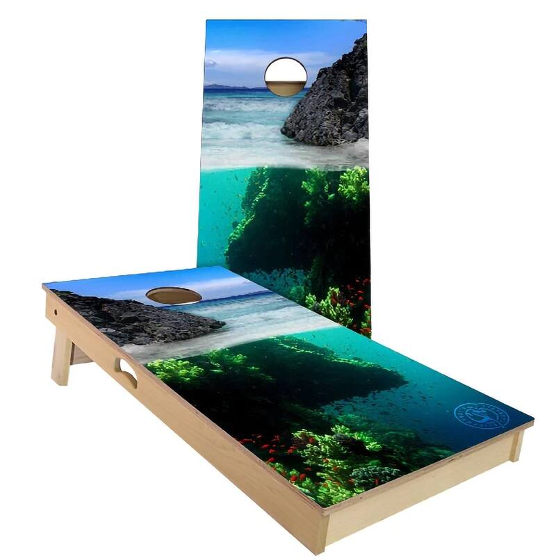 Ocean Reef Outdoor Cornhole Board Set - Backyard 2x4 - NO Accessories