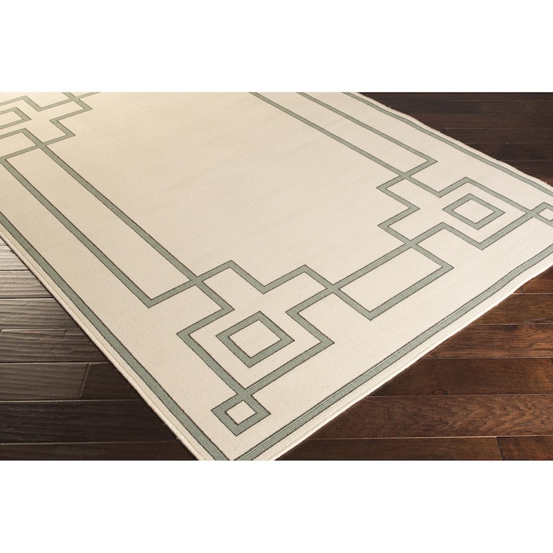 Livabliss Alfresco Country Geometric Indoor / OutdoorArea Rug