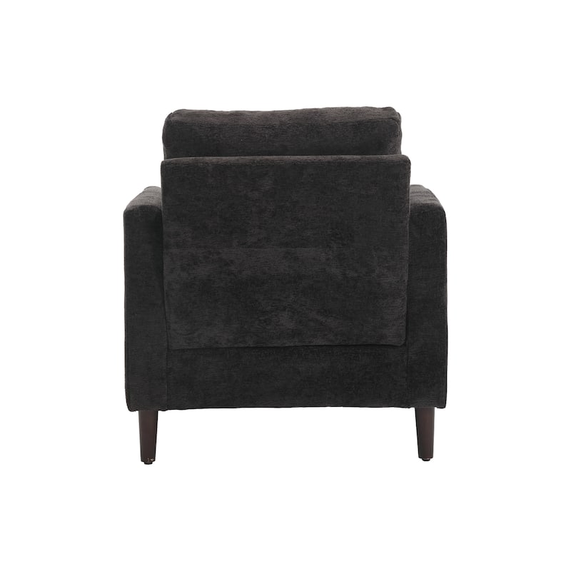 Wooden Frame Armchair, Modern Accent Chair Lounge Chair