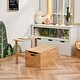preview thumbnail 7 of 29, Costway 3-in-1 Kids Convertible Storage Bench Wood Activity Table and - See Details