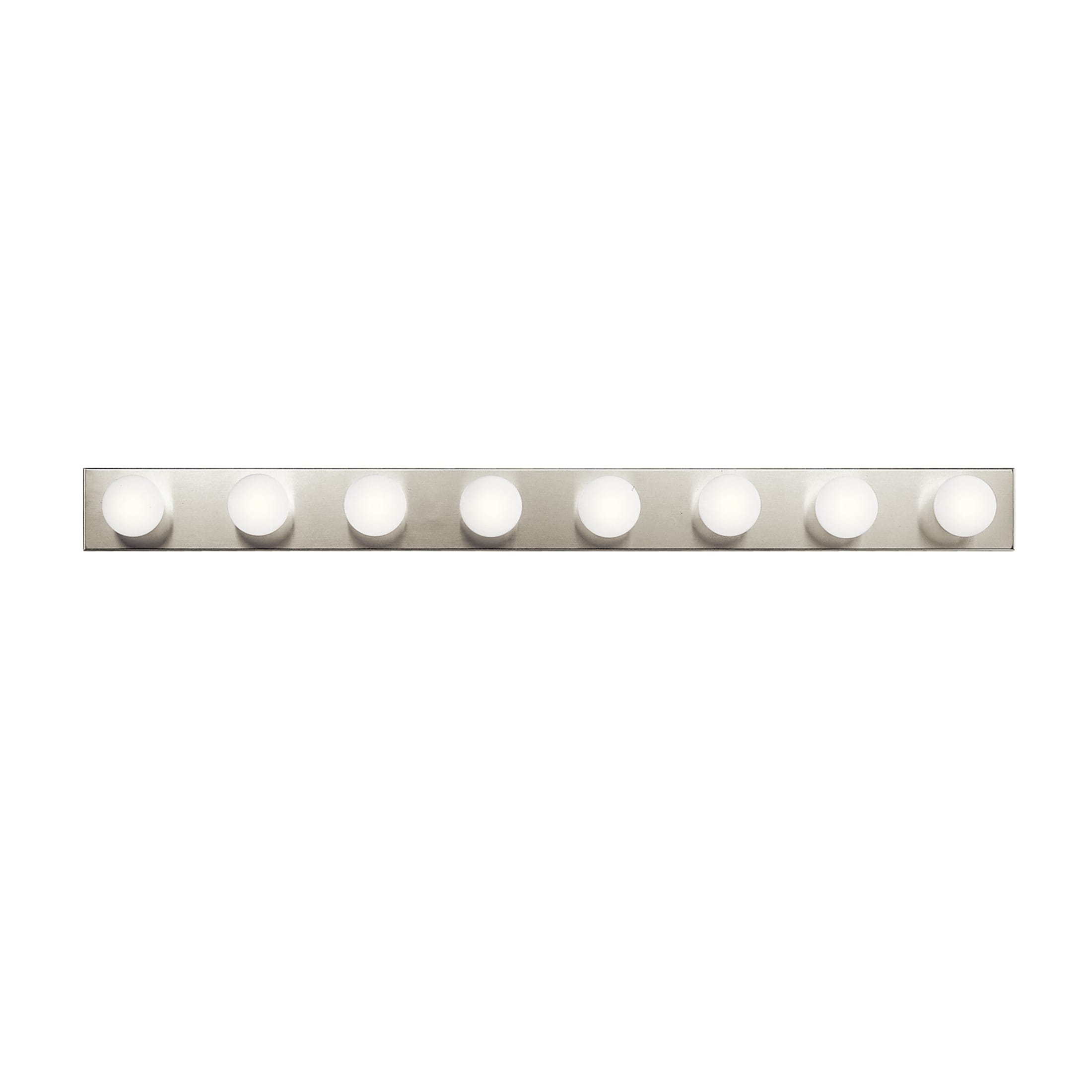 Kichler Lighting Utilitarian 8-light Brushed Nickel Linear Bath/Vanity Light