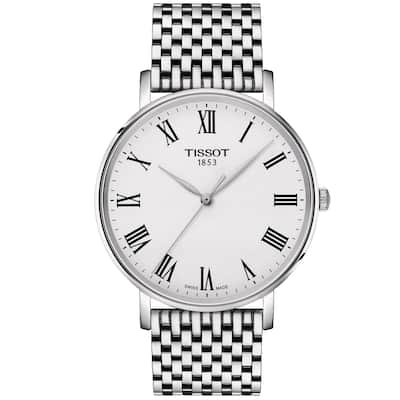 Tissot Men's Everytime White Dial Watch - T1434101103300 - 6 (36)